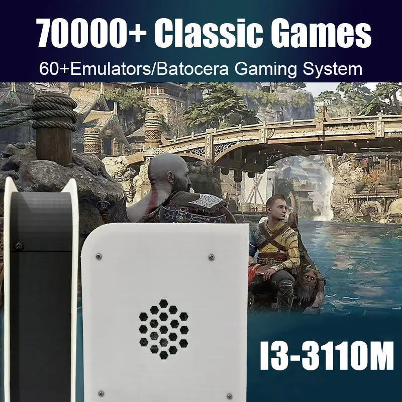 Upgraded M15 Pro Retro Gaming Console I3-3110M 4GB RAM 500GB/1T/2T HDD 4G RAM with Enhanced Cooling Fan