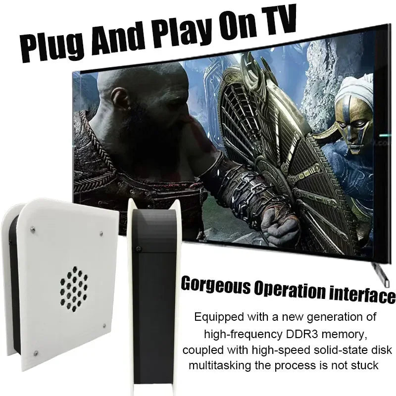 Upgraded M15 Pro Retro Gaming Console I3-3110M 4GB RAM 500GB/1T/2T HDD 4G RAM with Enhanced Cooling Fan